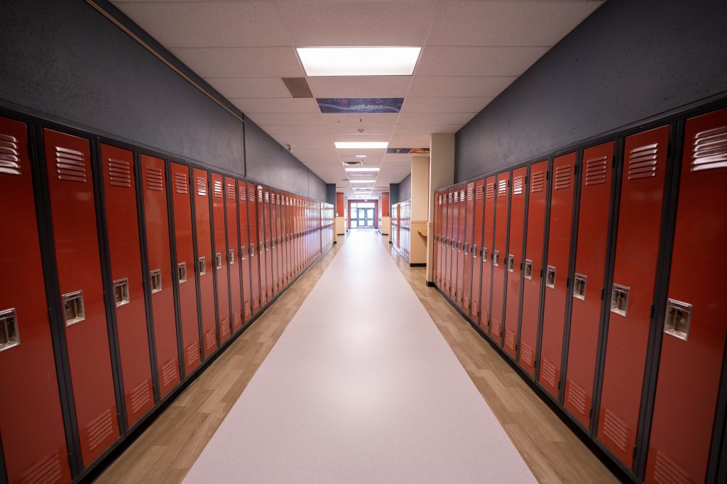 high school lockers